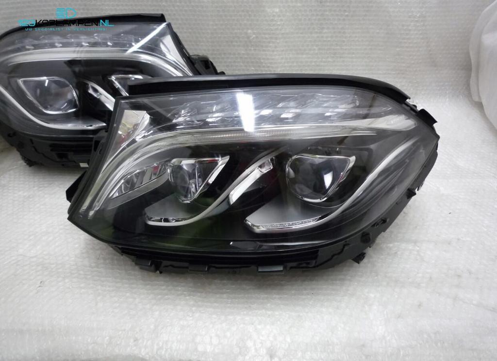Mercedes GLS X166 Full LED koplamp links rechts koplampen, Ophalen, Gebruikt, -, -