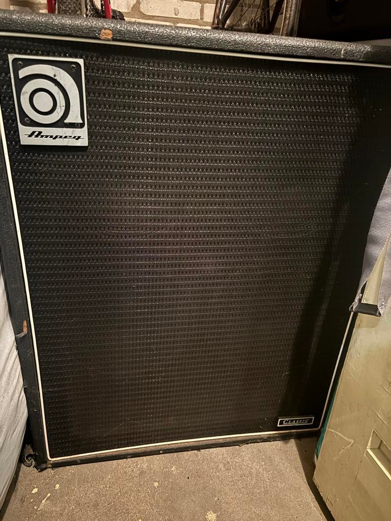 Ampeg 410 HLF Classic bass cabinet, Ophalen, Gebruikt, Basgitaar, 100 watt of meer