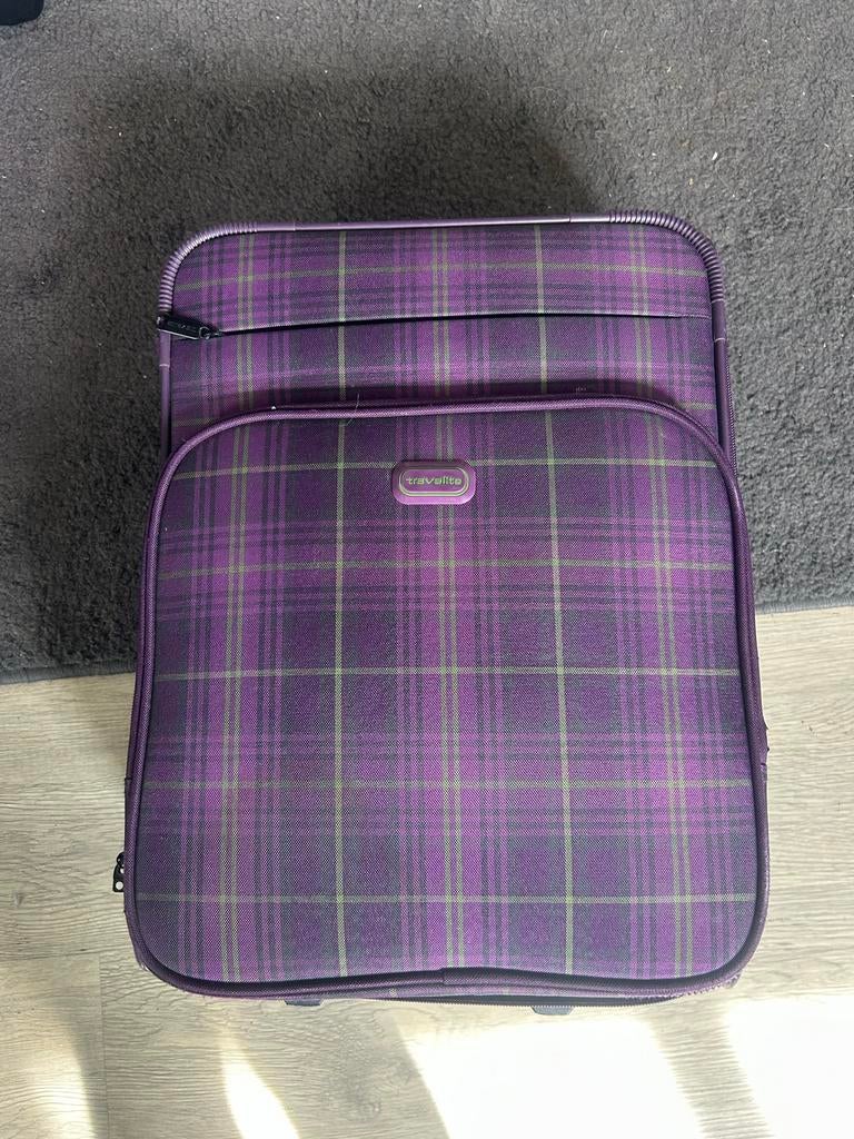 Travelite koffer handbagage, Wieltjes, 40 tot 60 cm, Gebruikt, 20 tot 30 cm