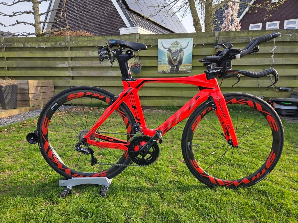 Te koop mooie en nette bh aerolight tijdrit fiets in maat S, Carbon, Zo goed als nieuw, Meer dan 20 versnellingen, Ophalen