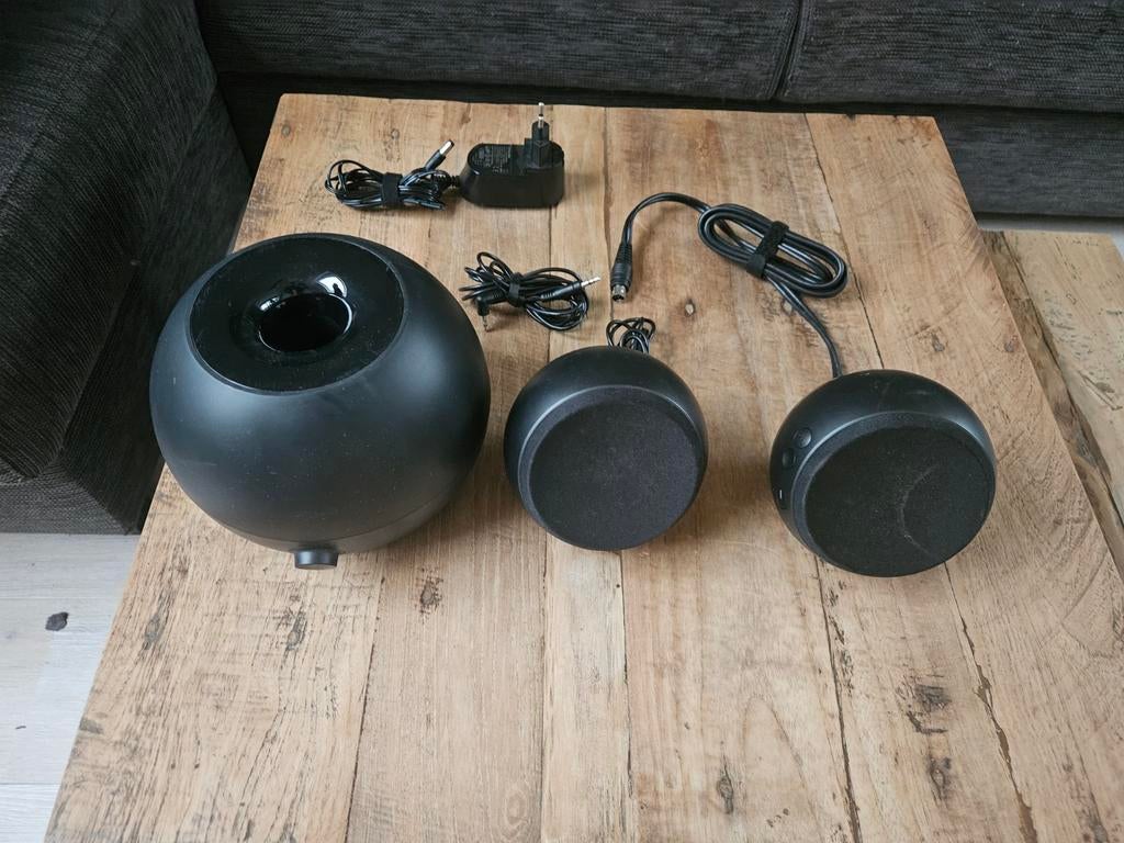 Dell 2.1 speakerset, Computers en Software, Pc speakers, Ophalen, Zo goed als nieuw
