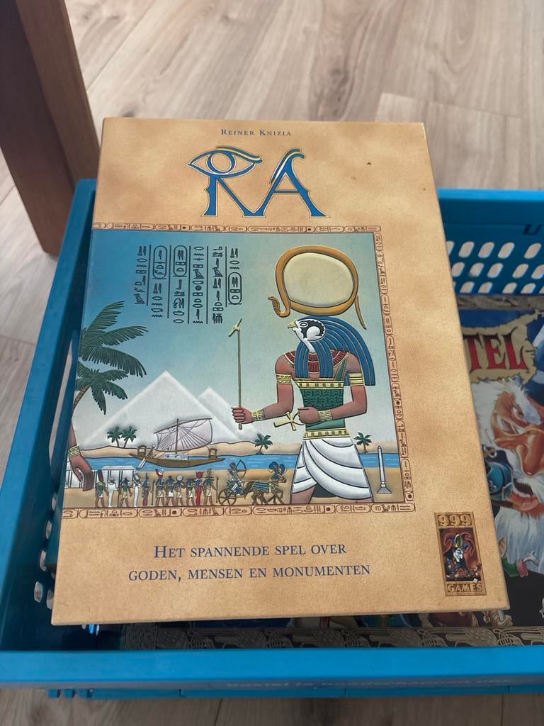 Diverse gezelschapsspellen: Monopoly, Ra, en meer!, Drie of vier spelers, Ophalen of Verzenden, Gebruikt