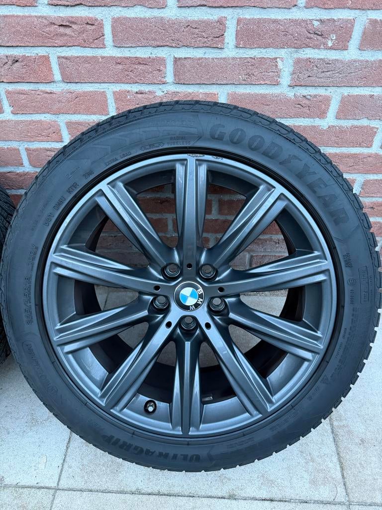 BMW 18 inch velgen- wielen 5 serie G30 2019 met banden, Ophalen, 18 inch, Banden en Velgen, Winterbanden