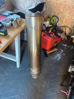 Dubbelwandige kachelpijp 150-225, Ophalen, 30 tot 80 cm, Gebruikt, Overige typen