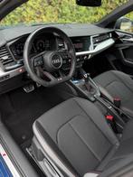 Audi A1 Sportback 40 TFSI 3x S-Line CarPlay 207pk, Auto's, Audi, Zwart, 1984 cc, Blauw, Leder