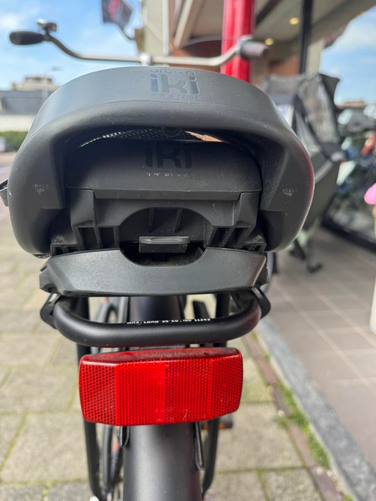 Cortina U4 damesfiets met 3 versnellingen, zwart mat, Fietsen en Brommers, 47 tot 50 cm, Ophalen, Zo goed als nieuw, Versnellingen