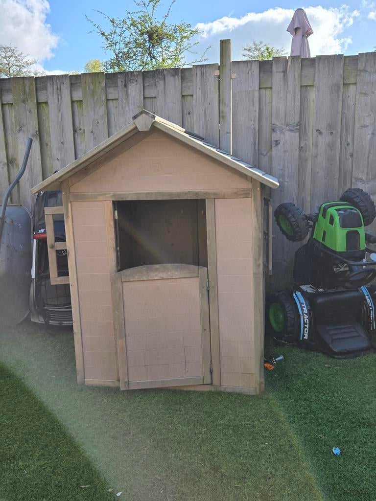 Houten speelhuisje AXI voor kinderen, Ophalen of Verzenden, Gebruikt, Hout