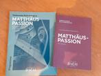 Matthaus Passion programma en tekstboek, Ophalen of Verzenden, Boek