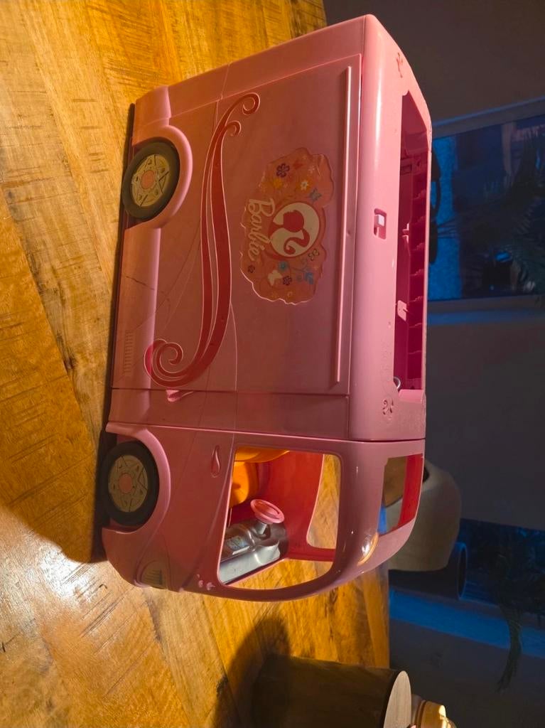 Barbie Camper in goede staat, Ophalen of Verzenden