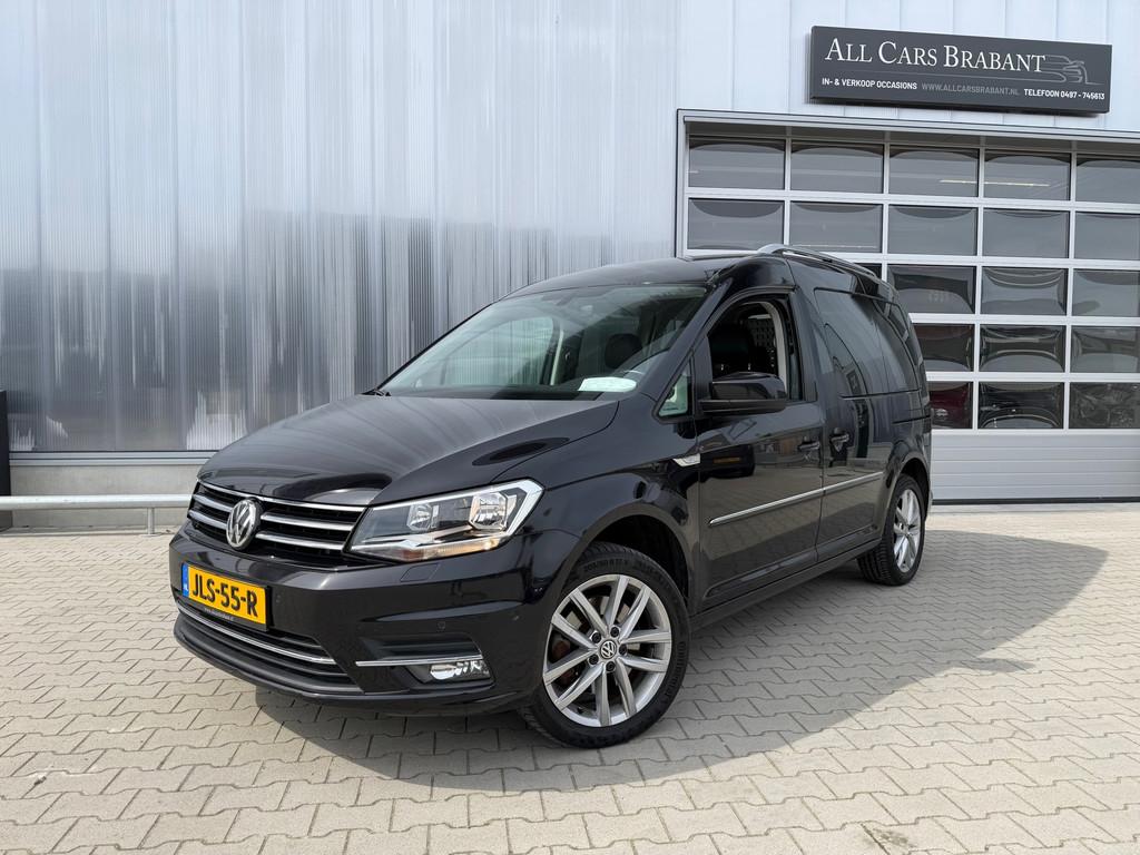 Volkswagen CADDY Combi 1.4 TSI Highline / rolstoel / scootmo, 125 pk, Gebruikt, 700 kg, Zwart