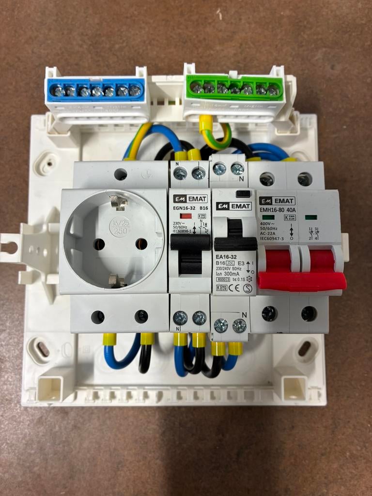Emat zonnepaneel groepkast, Ophalen of Verzenden, Zo goed als nieuw, Overige typen