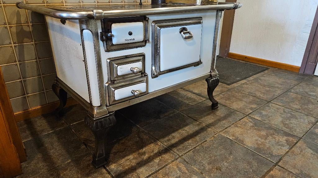 fornuis houtgestookt, Huis en Inrichting, Kachels, Ophalen, Gebruikt, Houtkachel, Vrijstaand