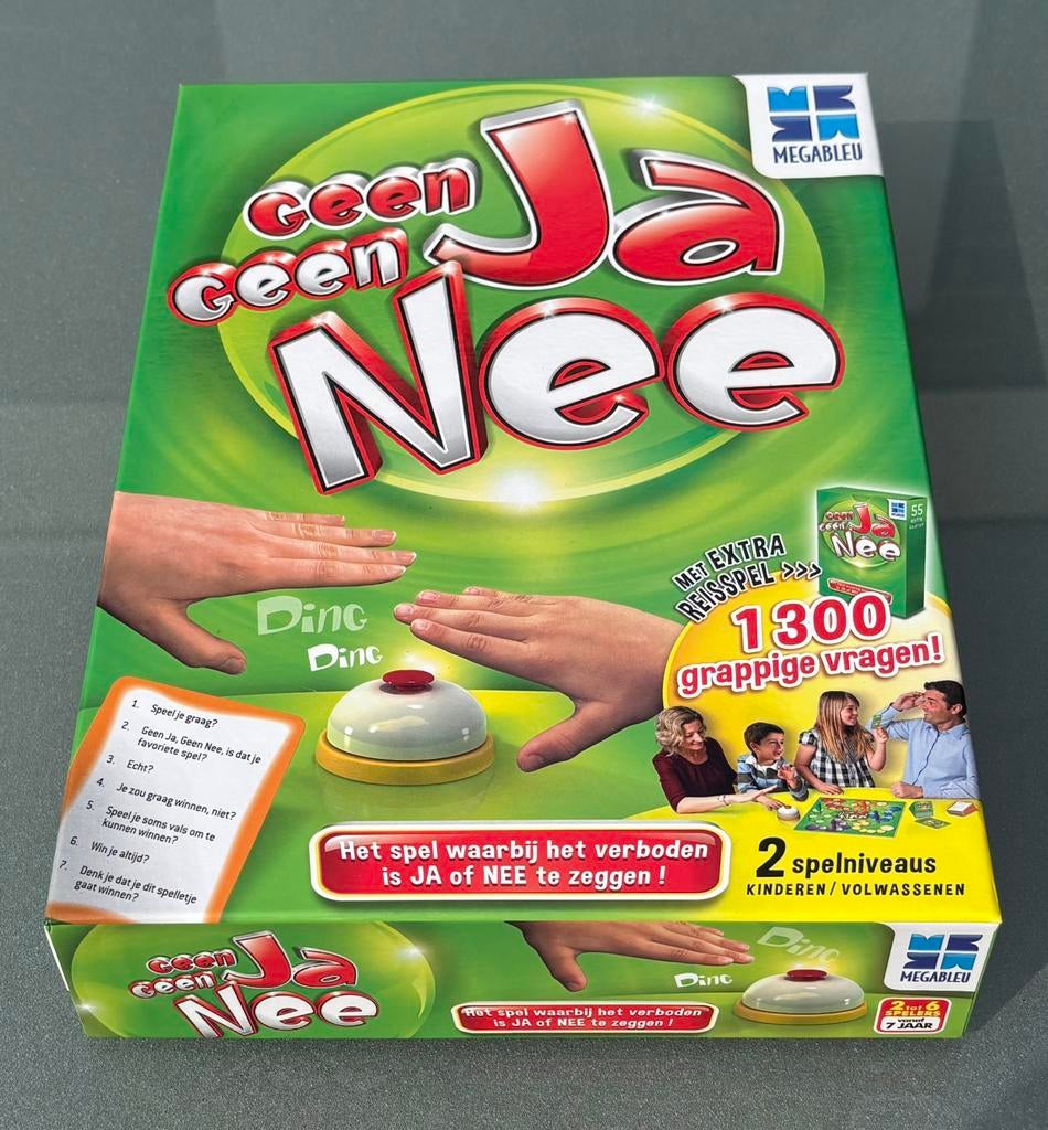 Nieuw Megableu “Geen ja geen nee” inclusief extra reisspel, Ophalen of Verzenden, Nieuw