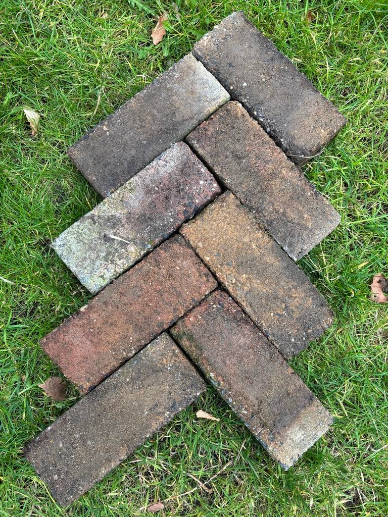 Straatklinkers, Tuin en Terras, Tegels en Klinkers, Ophalen, Gebruikt, Beton, Klinkers