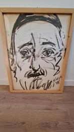 Krijtskool tekening door Ralph Prins, Ophalen