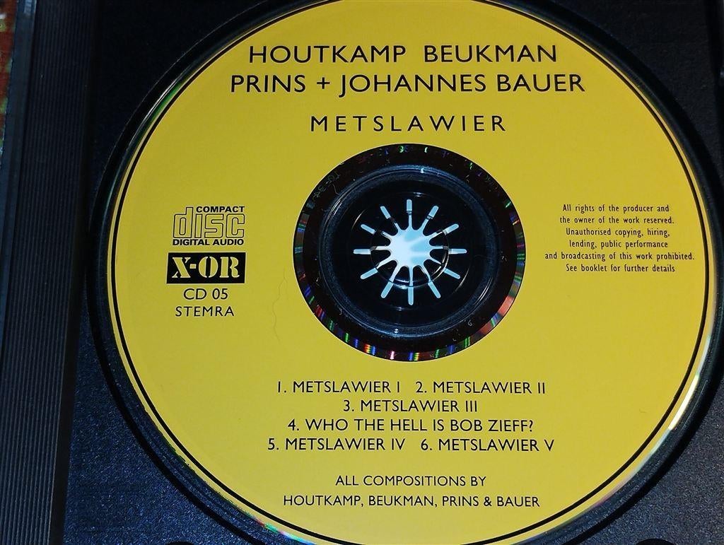 Houtkamp, Beukman, Prins & Johannes Bauer ‎- Metslawier, Ophalen of Verzenden, 1980 tot heden, Zo goed als nieuw, Jazz
