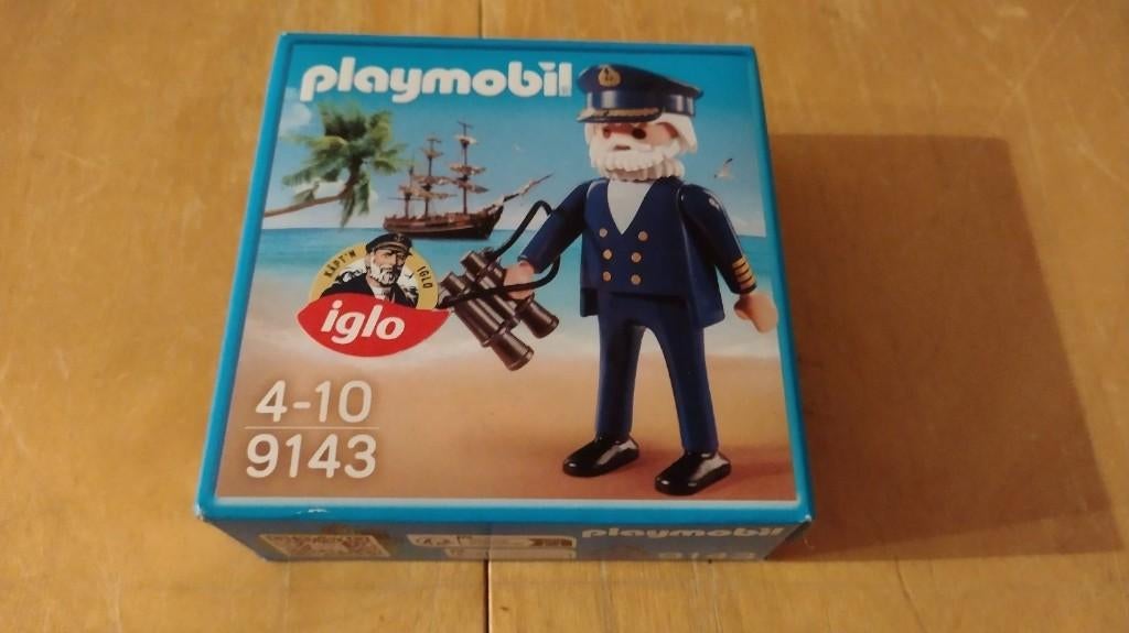 Playmobil Kaptein Iglo 9143, Kinderen en Baby's, Speelgoed | Playmobil, Ophalen of Verzenden, Nieuw, Complete set