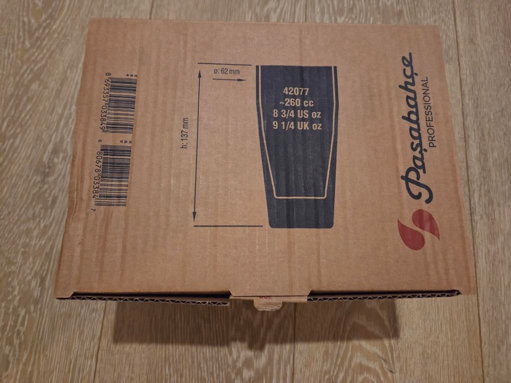 12 nieuwe drinkglazen, Huis en Inrichting, Keuken | Servies, Glas of Glazen, Nieuw, Ophalen of Verzenden, Glas