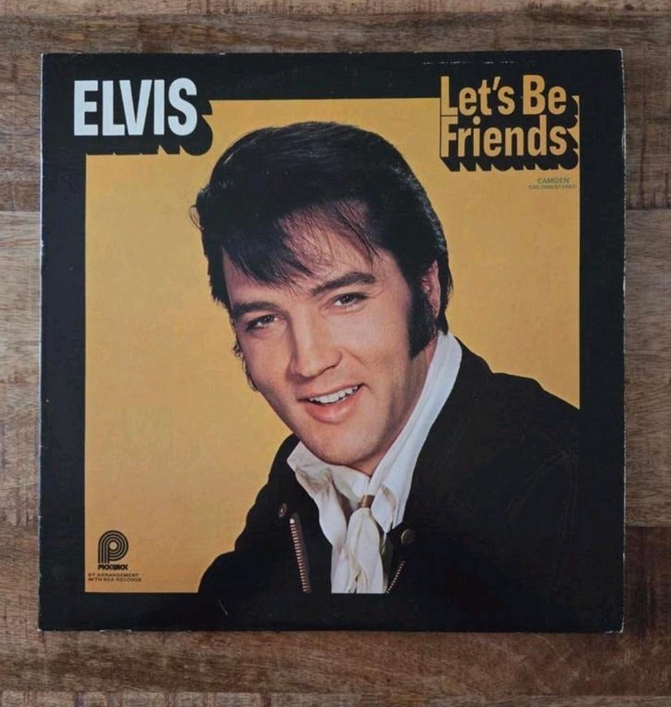Lp Elvis Presley let's be friends, Ophalen of Verzenden