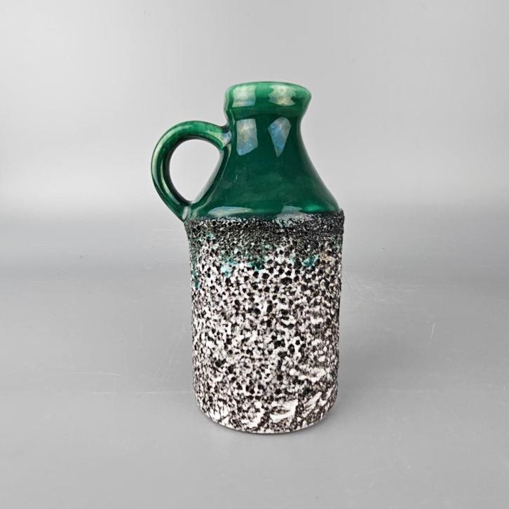 Vintage West-Duitse Fat Lava vaas. Marei, 6302. groen, Antiek en Kunst, Antiek | Vazen, Ophalen of Verzenden