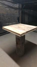 Steigerhout statafel, Ophalen, Zo goed als nieuw