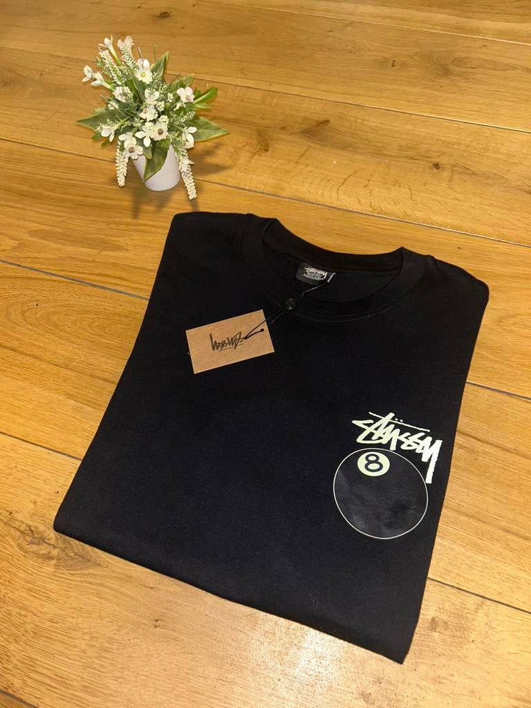 Stussy Shirt Maat M, Verzenden, Nieuw, Maat 48/50 (M), Zwart