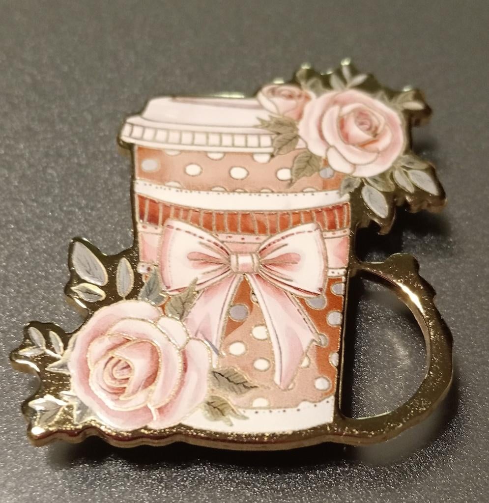 THE ROSEY LIFE PLANNER MAGNEET "COFFEECUP", Ophalen of Verzenden, Nieuw