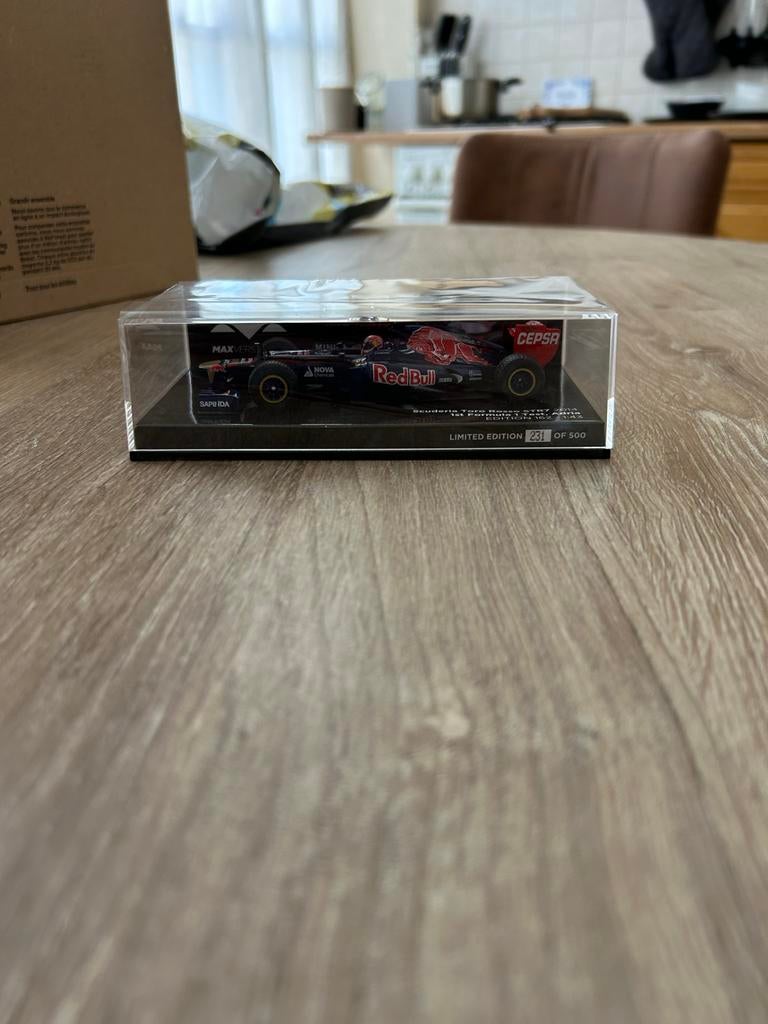Max Verstappen Toro Rosso STR7 modelauto - Limited Edition, Ophalen, Nieuw, Auto, Overige merken