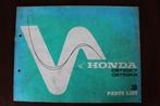 Honda CB750 K7 K8 1978 motorcycle parts list CB 750 four, Ophalen of Verzenden, Honda