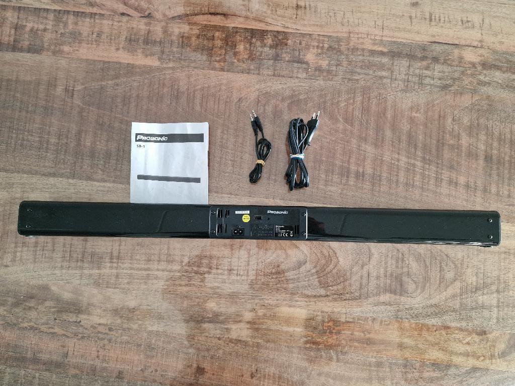 Soundbar, Ophalen of Verzenden, Met ingebouwde subwoofer, Zo goed als nieuw