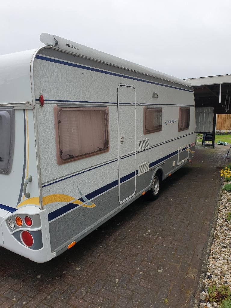 Caravan Dethleff, 2 aparte bedden, Particulier, Tot en met 4, 1000 - 1250 kg