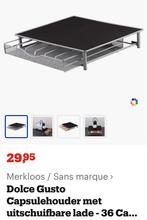 Dolce Gusto Capsulehouder met 2 uitschuifbare rekjes, Ophalen of Verzenden