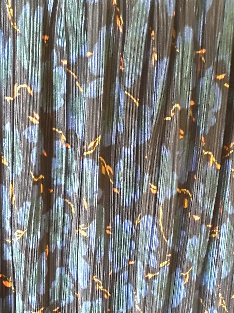 Plisse rok van Garcia, Ophalen, Blauw, Maat 36 (S), Gedragen