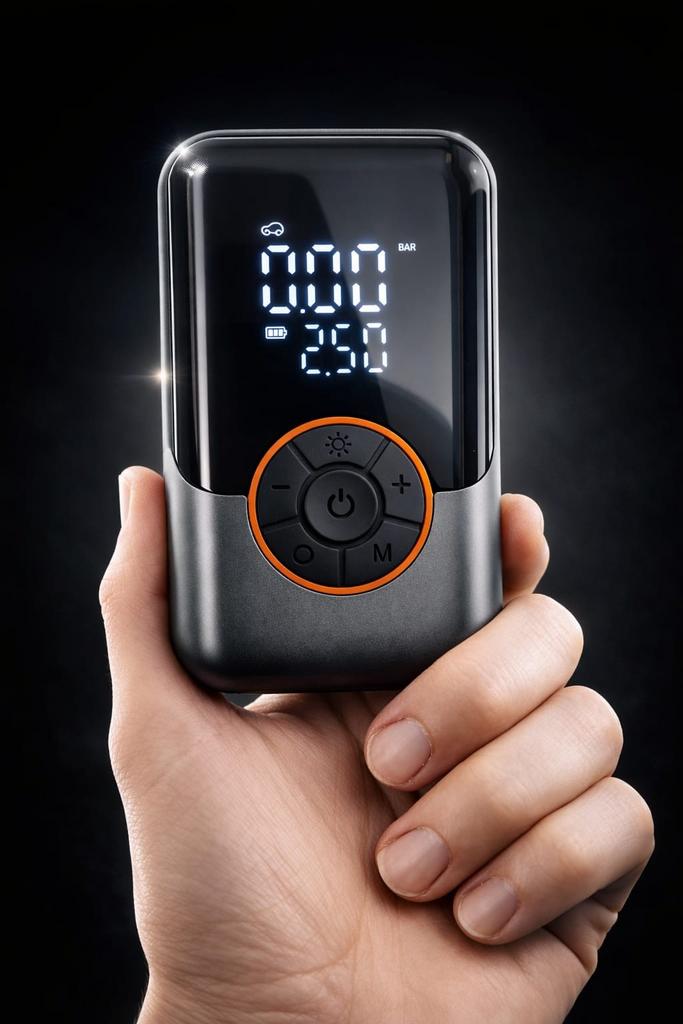 Elektrische Luchtpomp auto,fiets,fatbike, Fietsen en Brommers, Ophalen of Verzenden, Nieuw