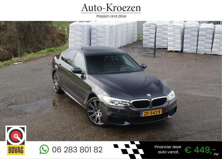 BMW 5-serie 530e iPerformance High Executive Edition | M Pak, Auto's, BMW, Bedrijf, Te koop, 5-Serie, 360° camera, ABS, Achteruitrijcamera