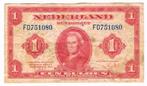 1 gulden 4 februari 1943 Wilhelmina, Ophalen of Verzenden, 1 gulden, Los biljet