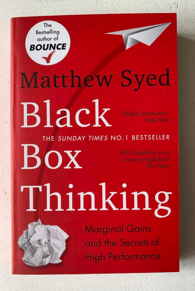 Black Box Thinking - Matthew Syed, Ophalen of Verzenden, Zo goed als nieuw