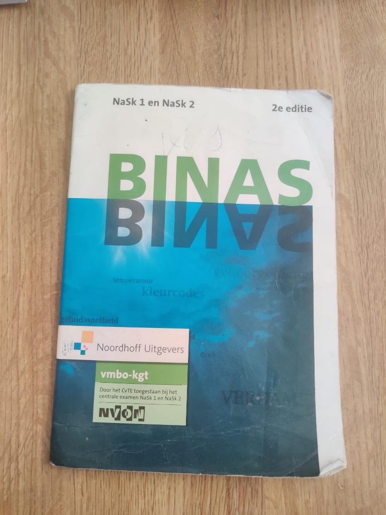 Binas Nask1 en nask2 vmbo-kgt, Boeken, Schoolboeken, Ophalen of Verzenden, Gelezen, VMBO