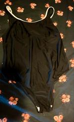 Zwart zwangerschapsbadpak XL 42, Kleding | Dames, Positiekleding, Ophalen of Verzenden, Gedragen, Zwart