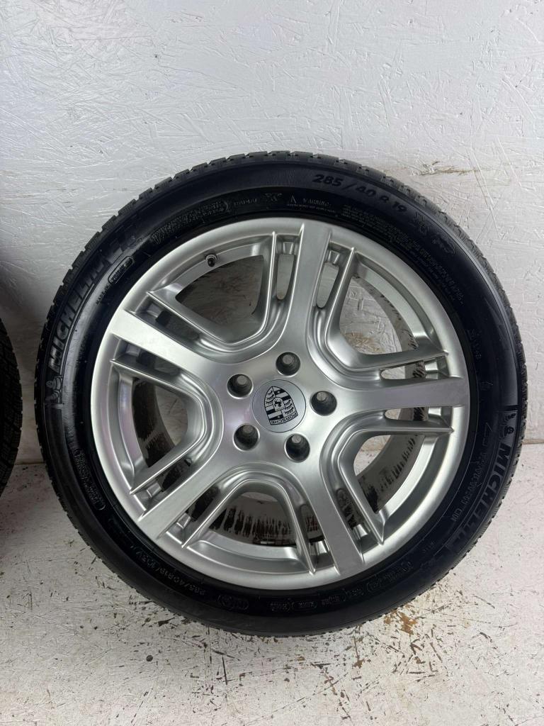 Originele Porsche Panamera 970 turbo velgen 19" 5x130 8mm!, Gebruikt, 285 mm, Banden en Velgen, Niet ingevuld