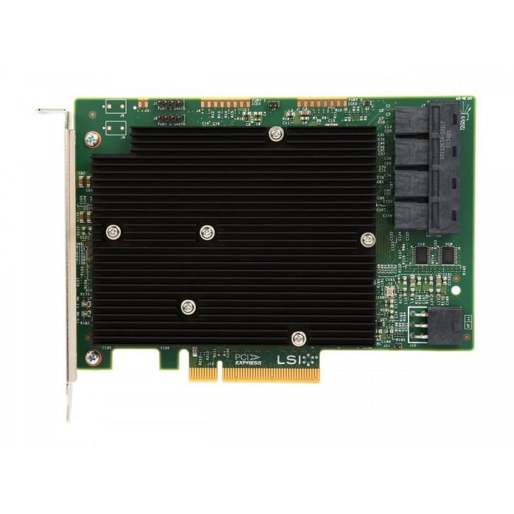 LSI (Broadcom) 9300-16I 12Gbs SAS/SATA HBA controller, Computers en Software, Harde schijven, Zo goed als nieuw, Intern, SATA