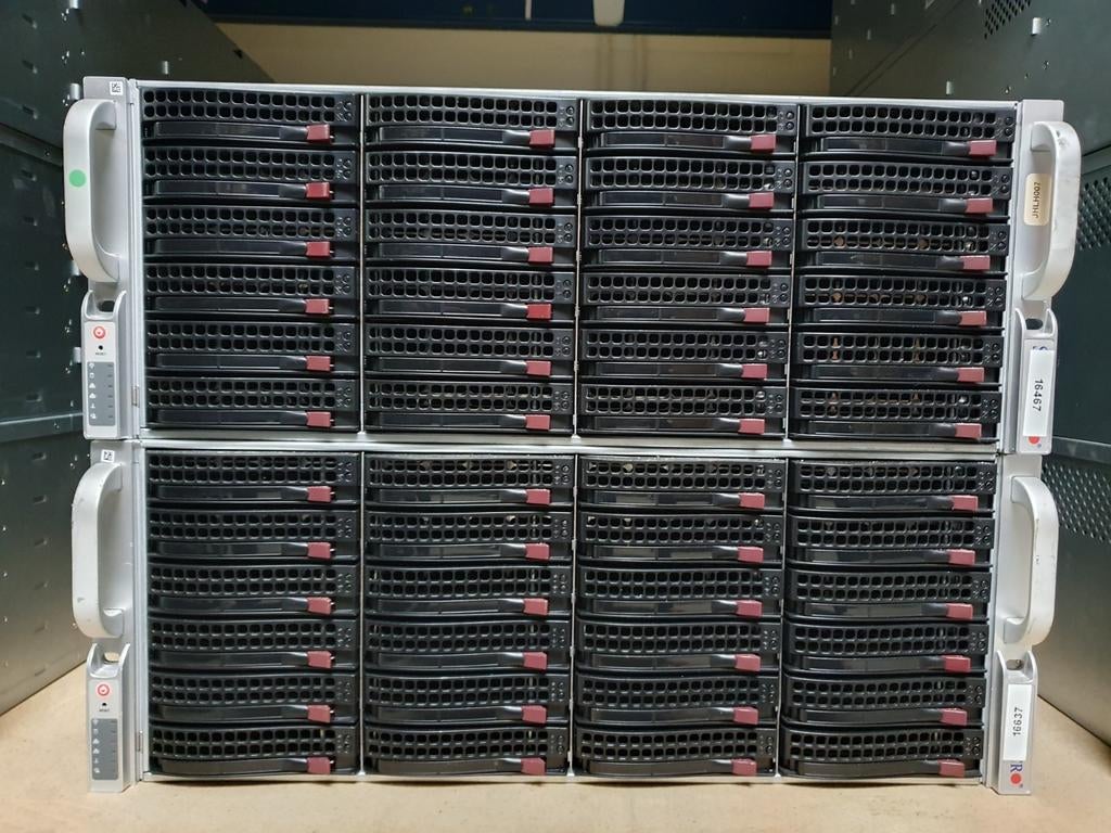 Supermicro SC846 (4U, 24LFF) chassis, Computers en Software, Servers, Ophalen