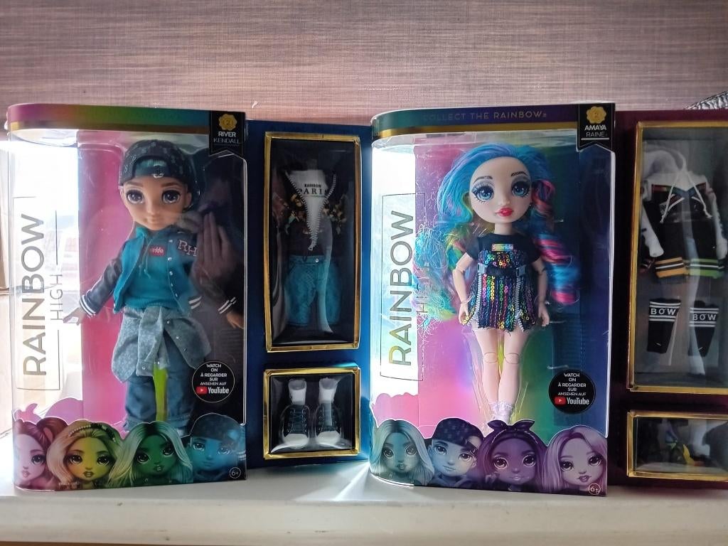 Rainbow High River & Amaya NRFB, Kinderen en Baby's, Speelgoed | Poppen, Nieuw, Overige typen, Ophalen of Verzenden