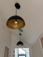 Hanglamp zwart met goudkleur NIEUW IN DOOS, Ophalen of Verzenden, Nieuw, Minder dan 50 cm