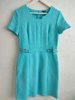Caroline Biss jurk dress jurkje turquoise licht blauw 38, Maat 38/40 (M), Blauw, Ophalen of Verzenden, Gedragen