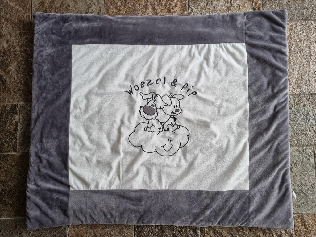 Boxkleed Woezel en Pip 80 x 100 cm, Kinderen en Baby's, Boxen, Ophalen of Verzenden, Zo goed als nieuw, Rechthoekig, Boxkleed