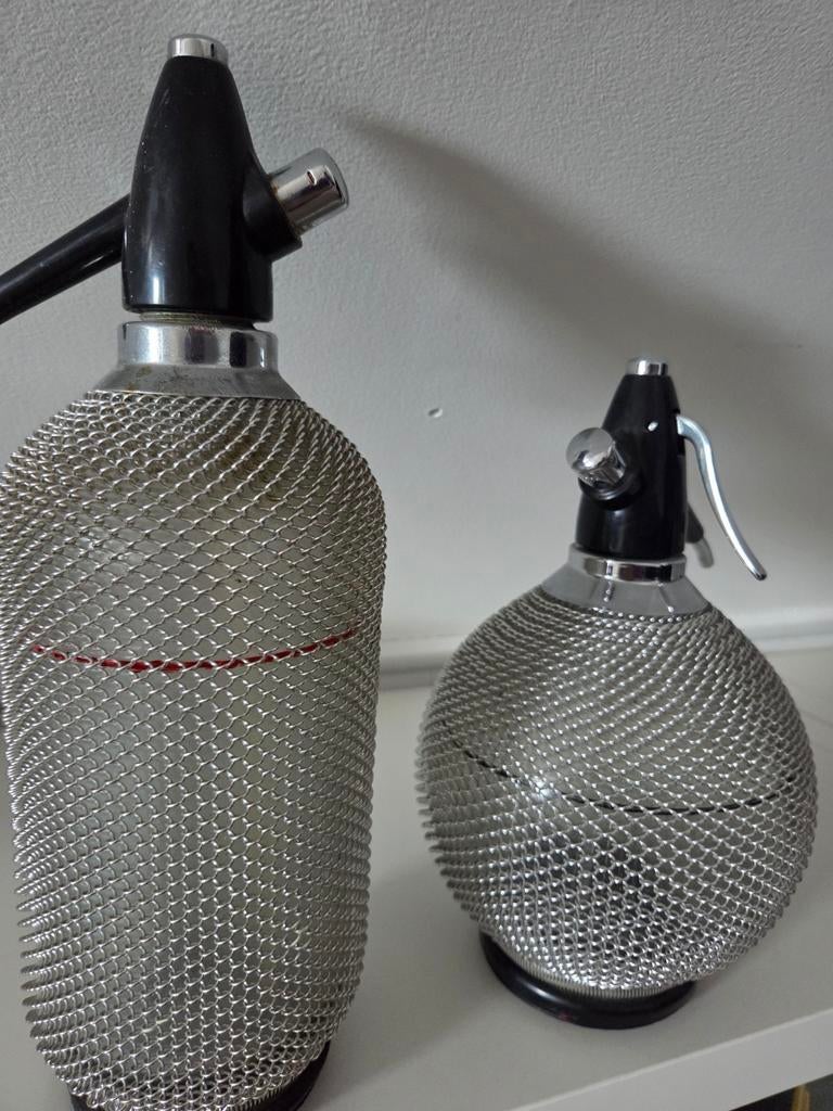 Vintage Spuitflessen - Set van 2, Ophalen of Verzenden