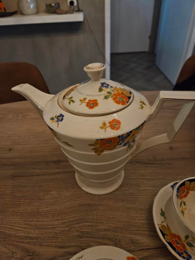 Mosa plateel Oostindische kers, Antiek en Kunst, Ophalen of Verzenden