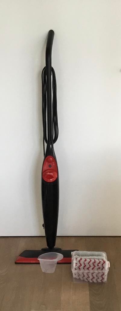Vileda stoomreiniger + 3 microvezel Powerpad hoezen., Ophalen, Stoomreiniger