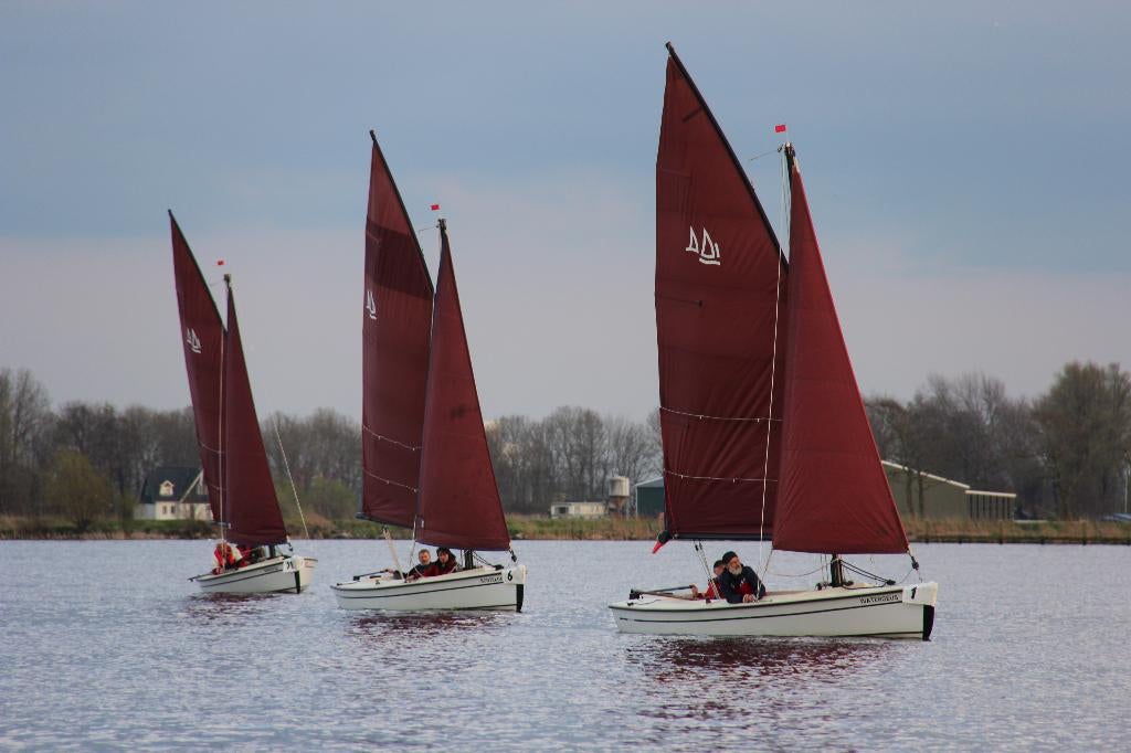 Nette Polyvalk in speciale uitvoering, Watersport en Boten, Ophalen, Geen motor, Gebruikt, 6 meter of meer